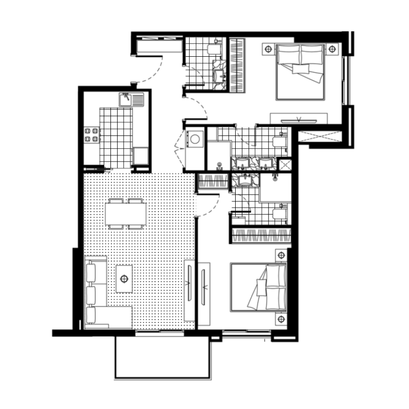 Apartments plan