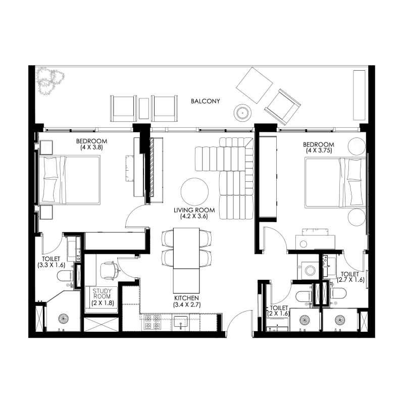 Apartments plan