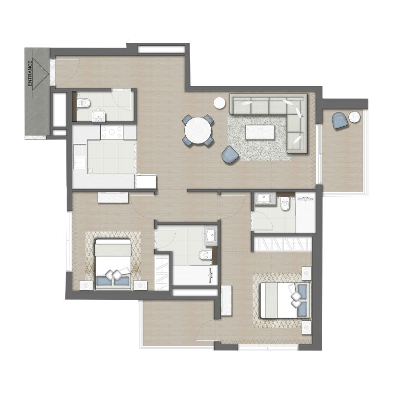 Apartments plan