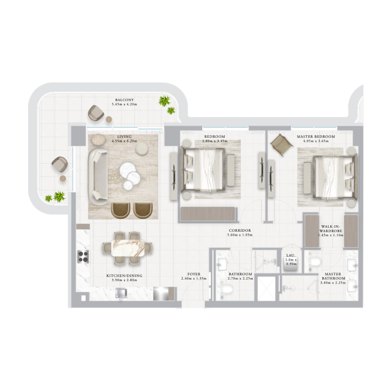 Apartments plan