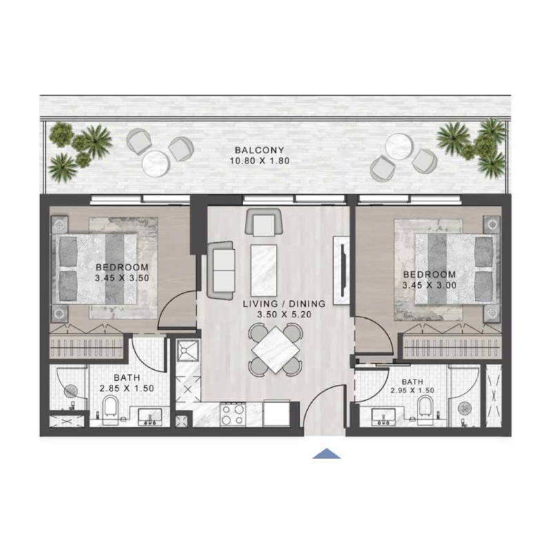 Apartments plan