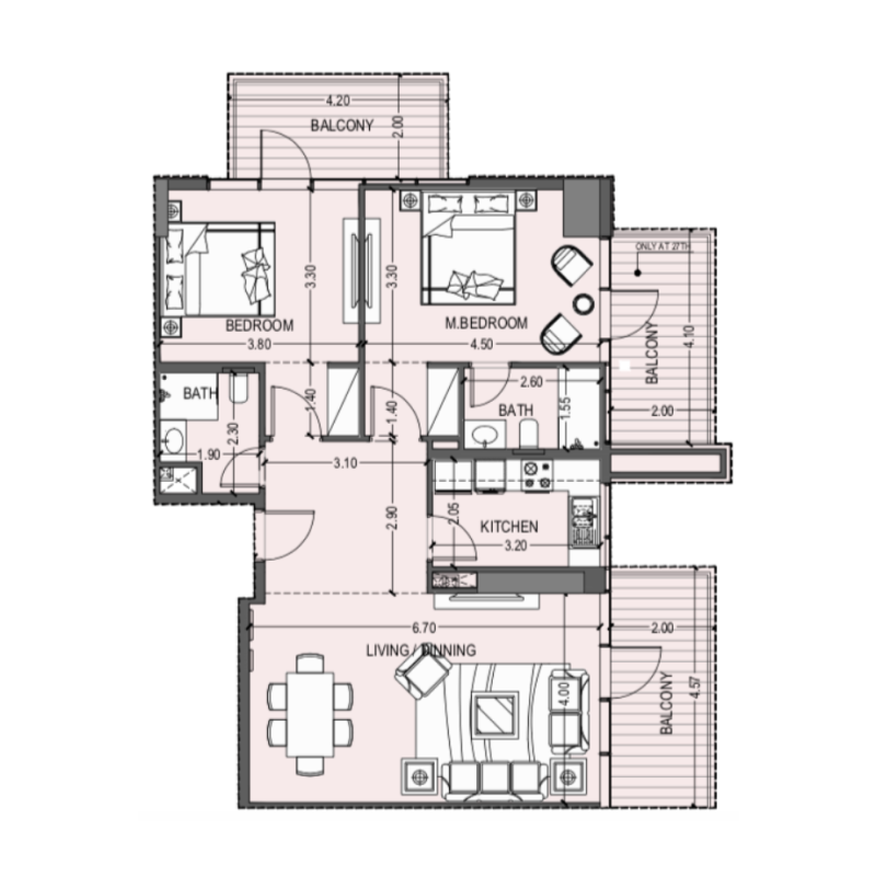 Apartments plan