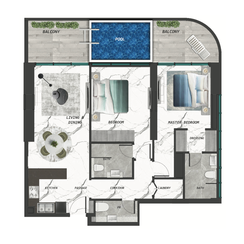 Apartments plan