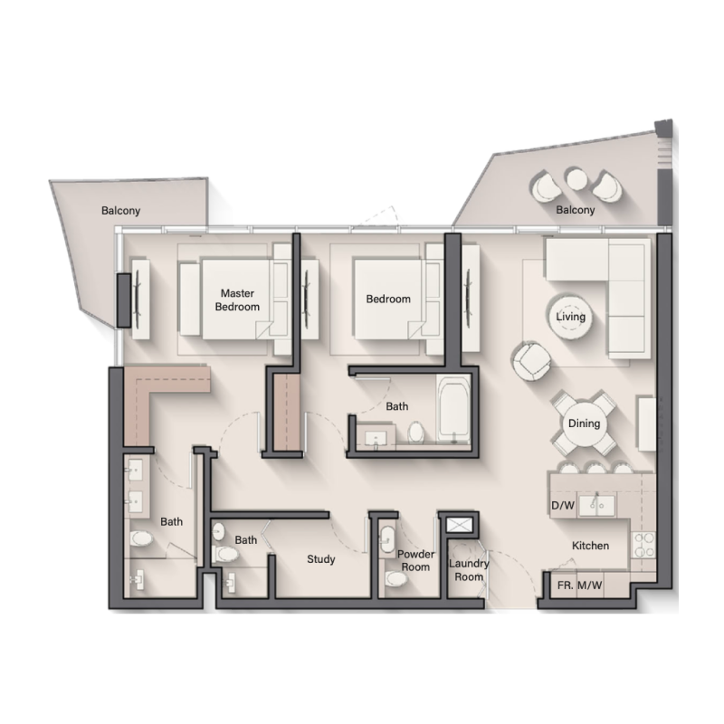 Apartments plan