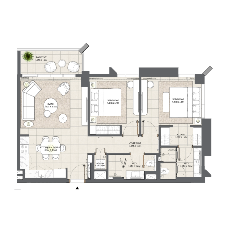 Apartments plan