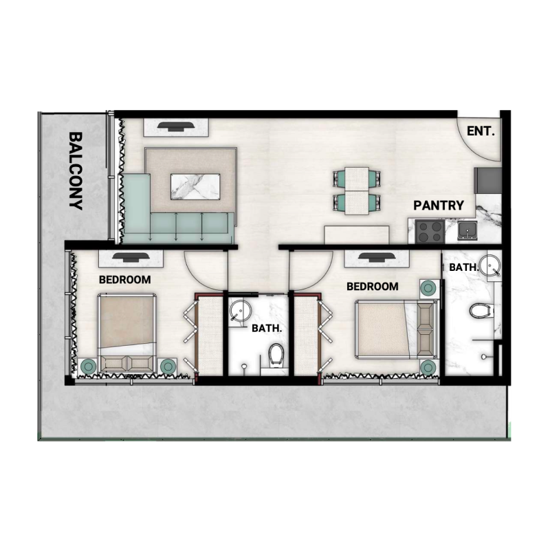 Apartments plan