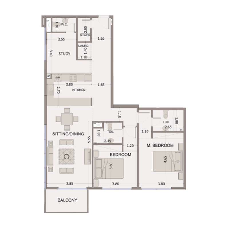 Apartments plan