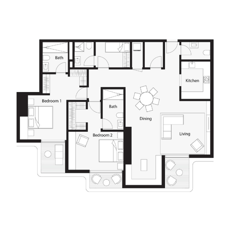 Apartments plan