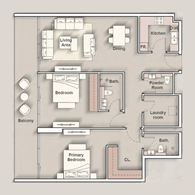 Apartments plan