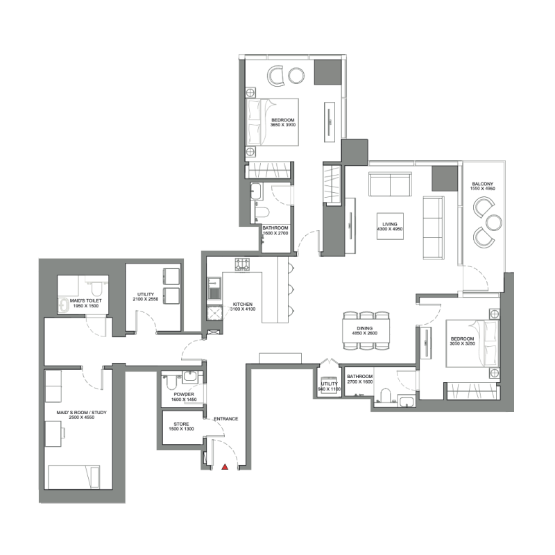 Apartments plan