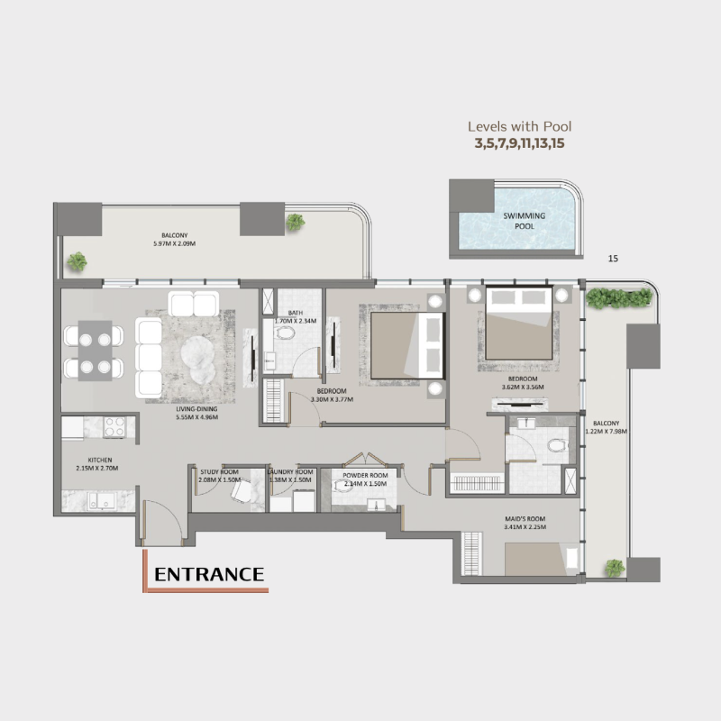 Apartments plan