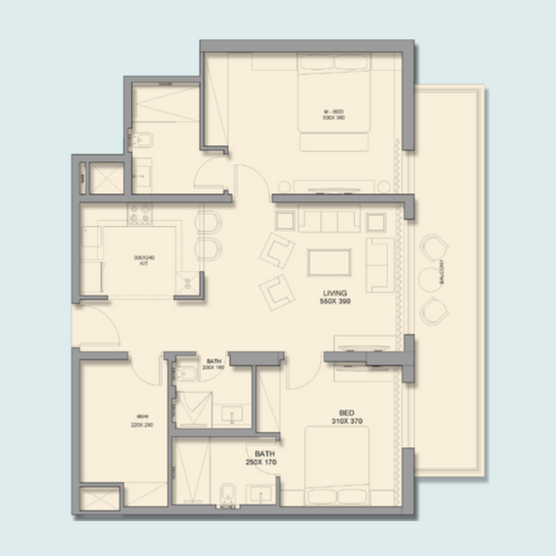 Apartments plan