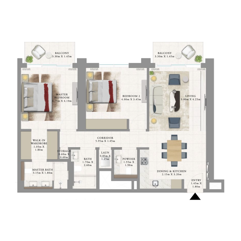 Apartments plan