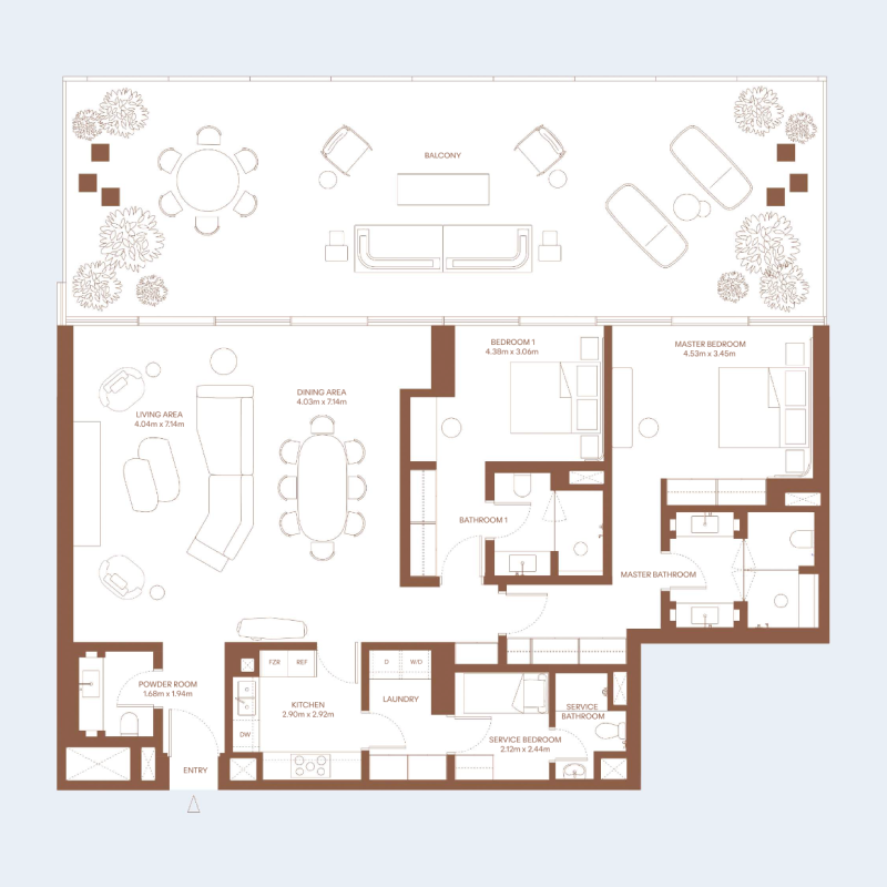 Apartments plan