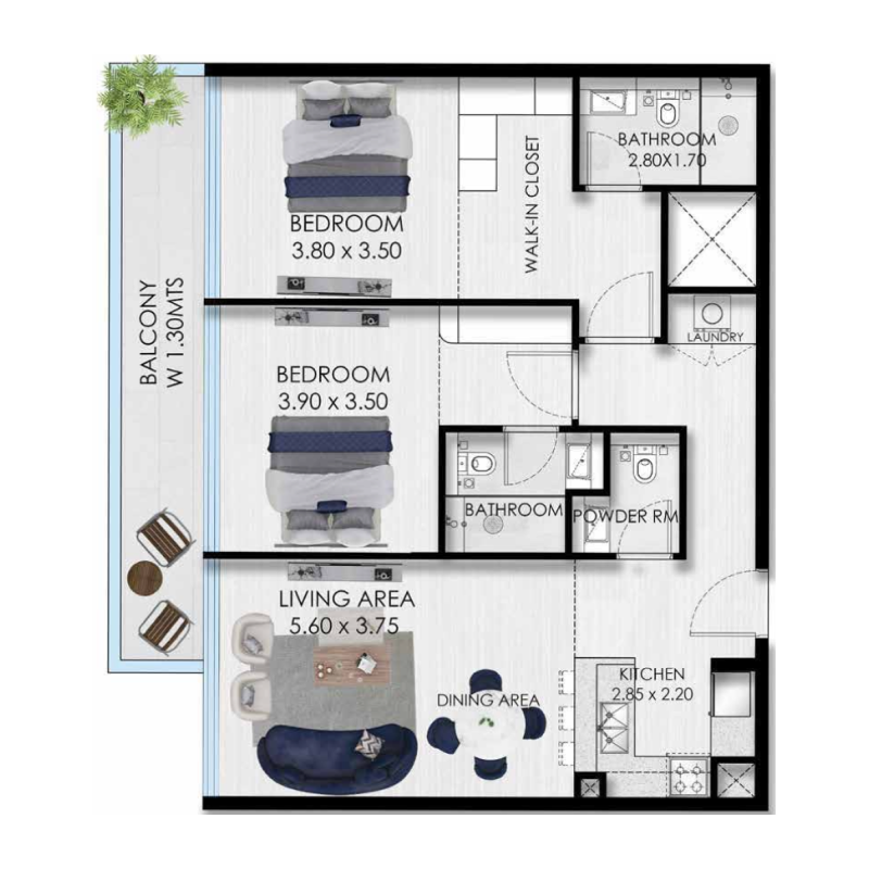 Apartments plan