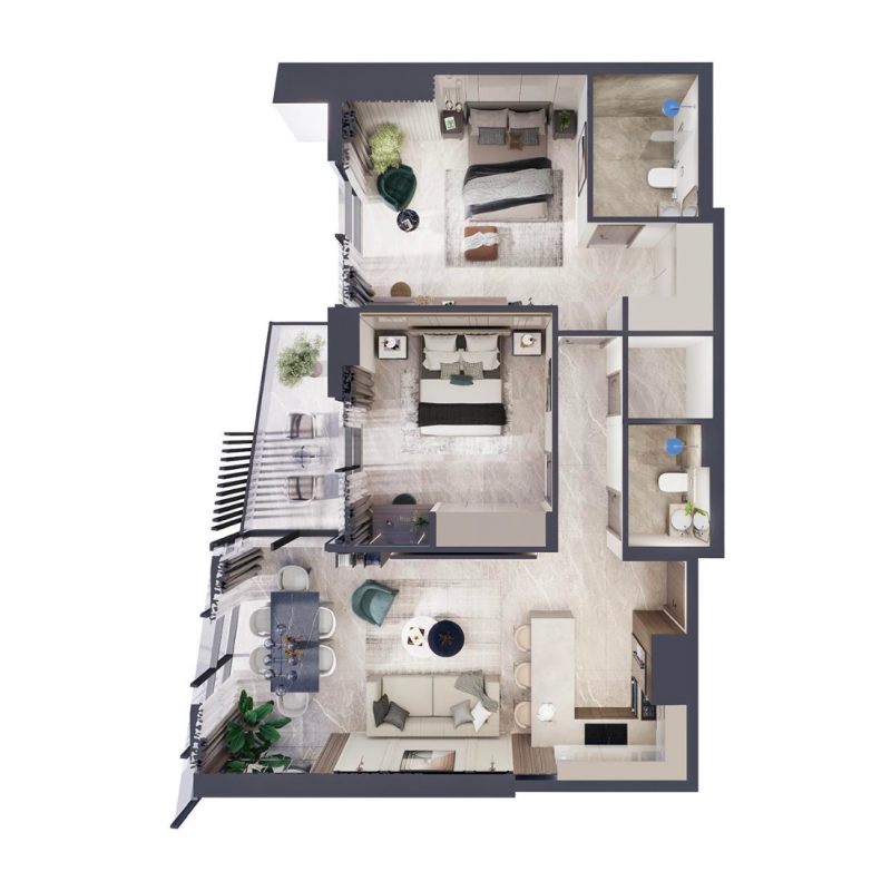 Apartments plan