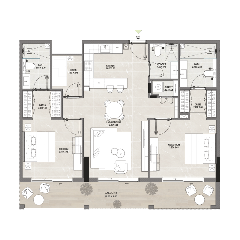 Apartments plan