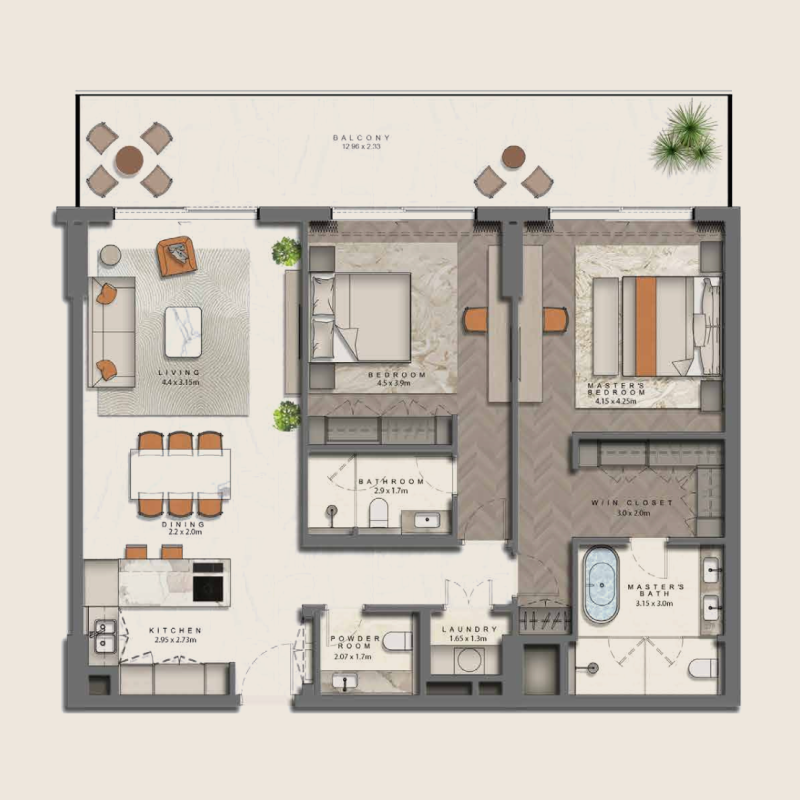 Apartments plan
