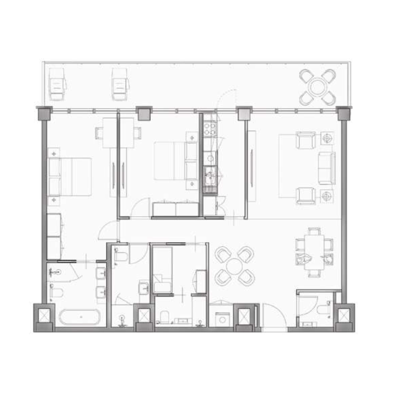 Apartments plan