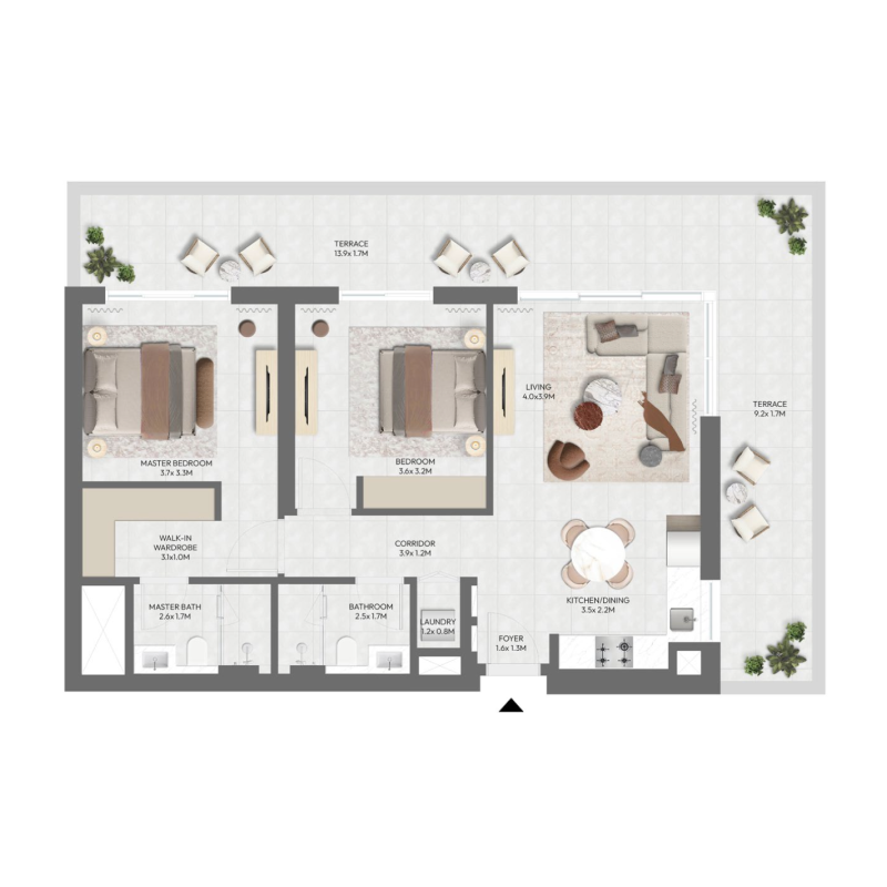 Apartments plan