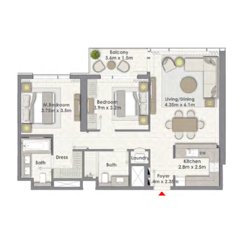 Apartments plan