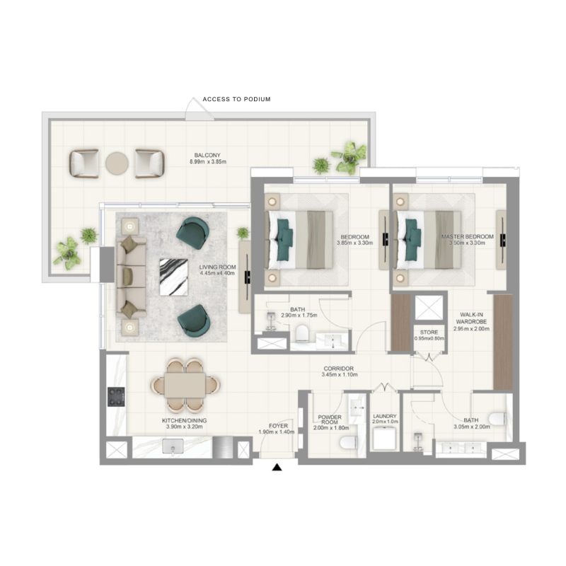 Apartments plan