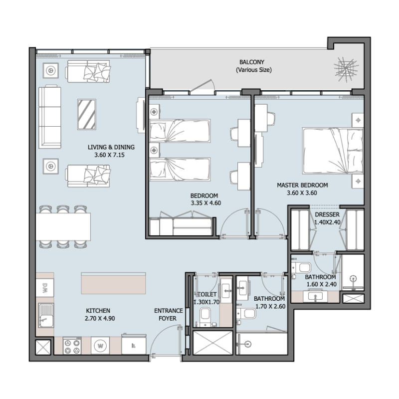 Apartments plan