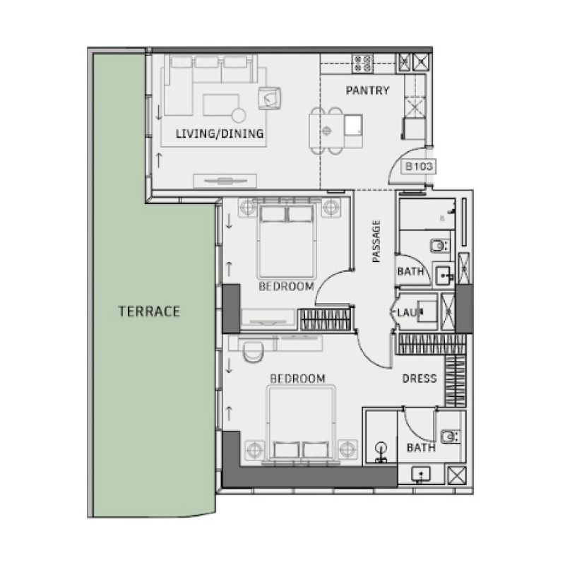 Apartments plan