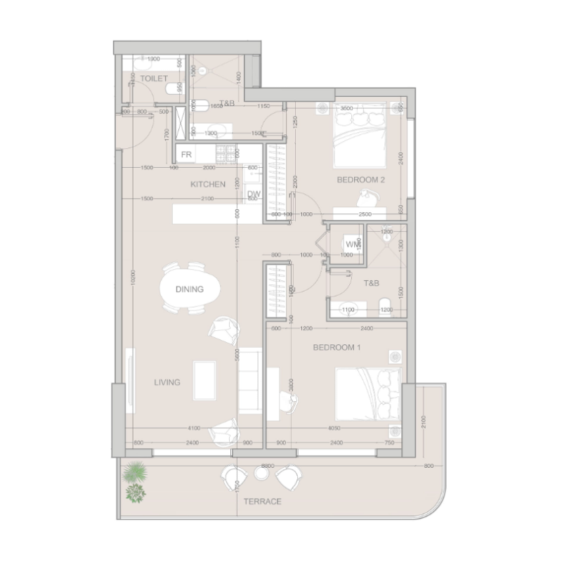 Apartments plan