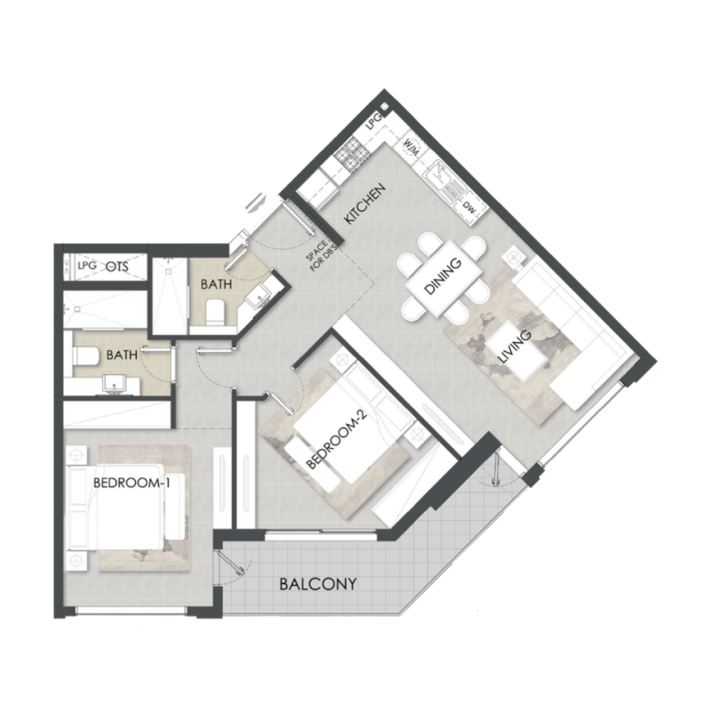 Apartments plan