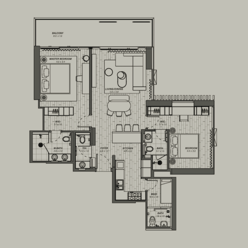 Apartments plan