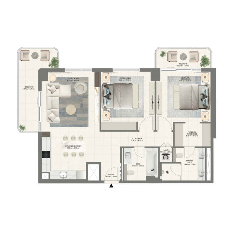 Apartments plan