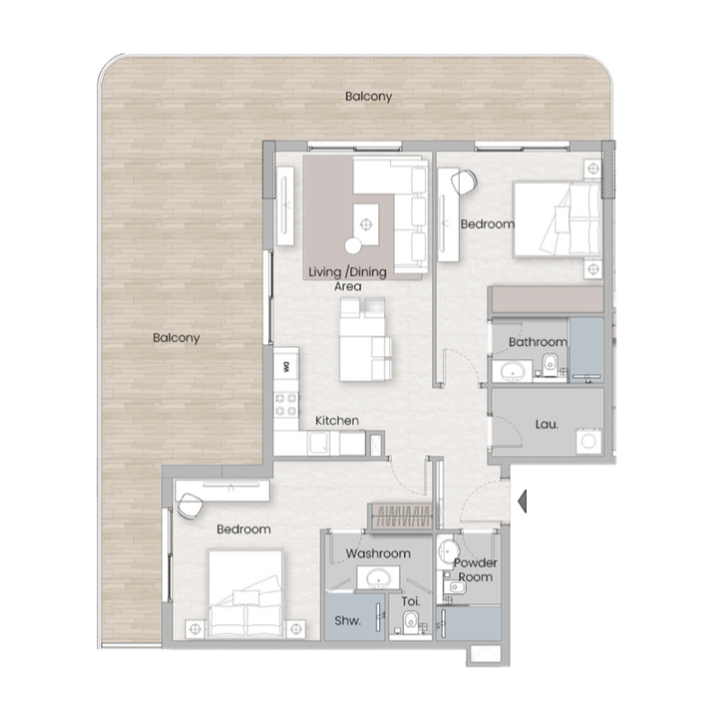 Apartments plan