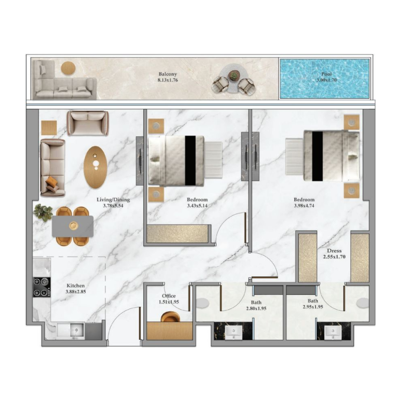 Apartments plan