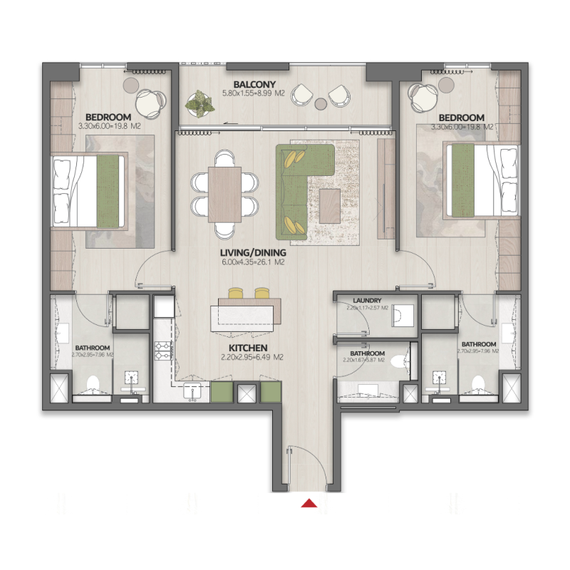 Apartments plan
