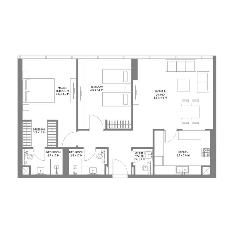 Apartments plan