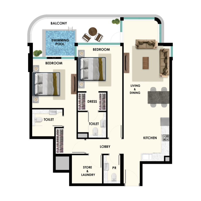 Apartments plan