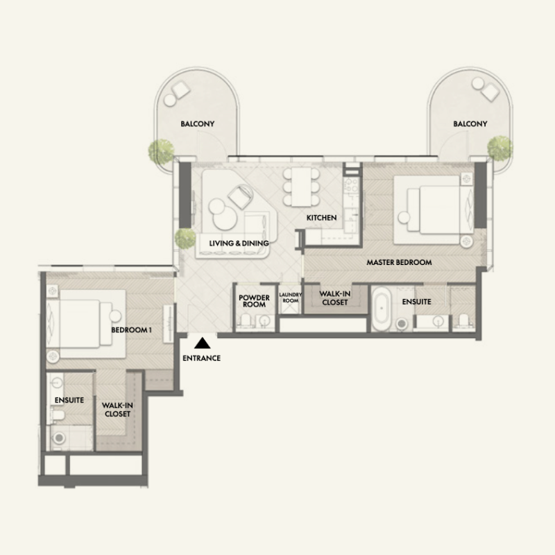 Apartments plan