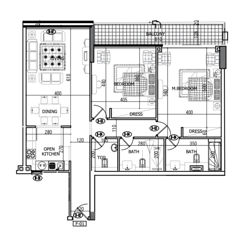 Apartments plan