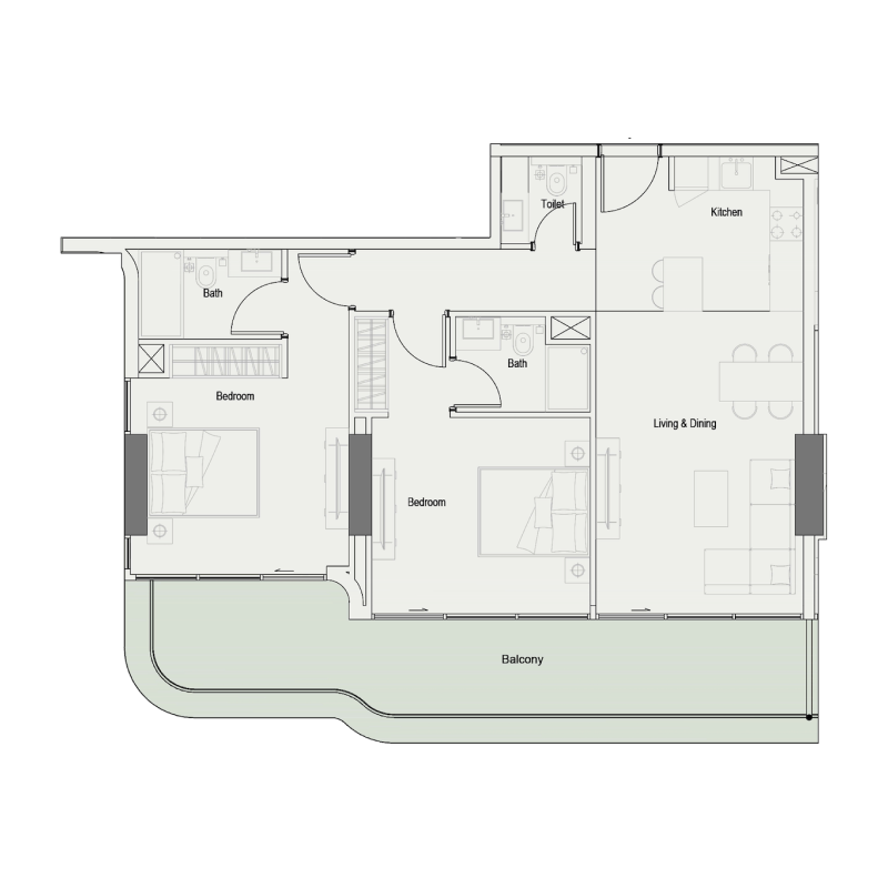 Apartments plan