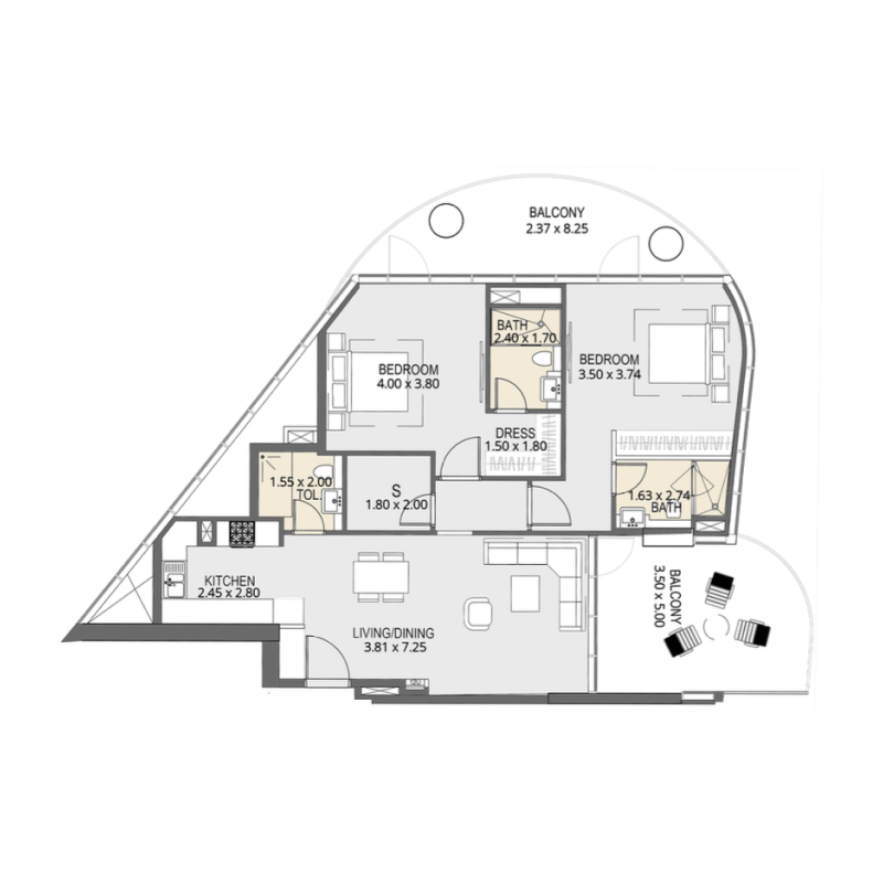Apartments plan