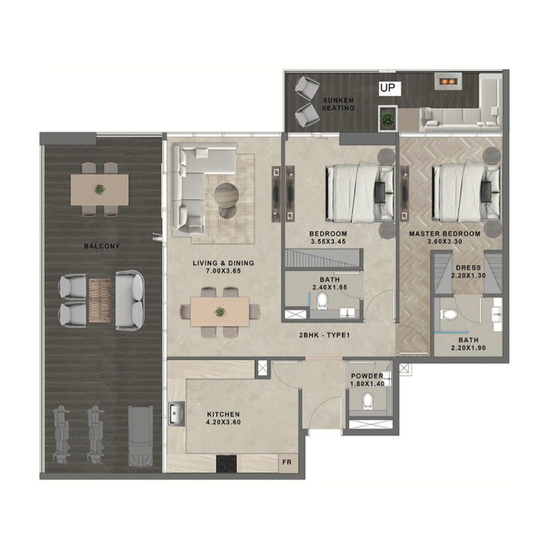 Apartments plan