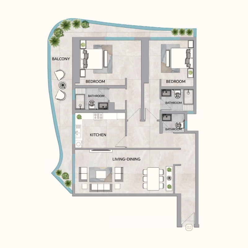 Apartments plan