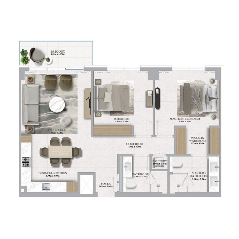 Apartments plan