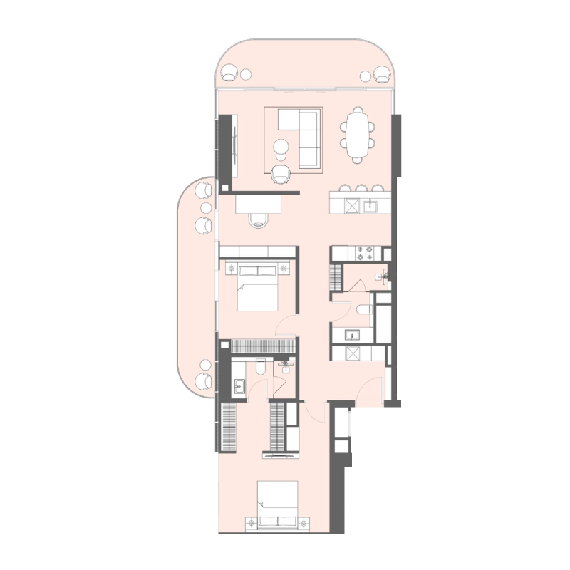 Apartments plan