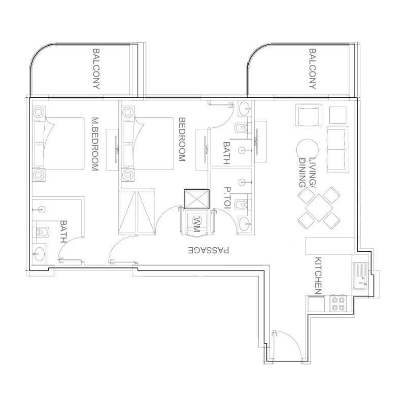 Apartments plan