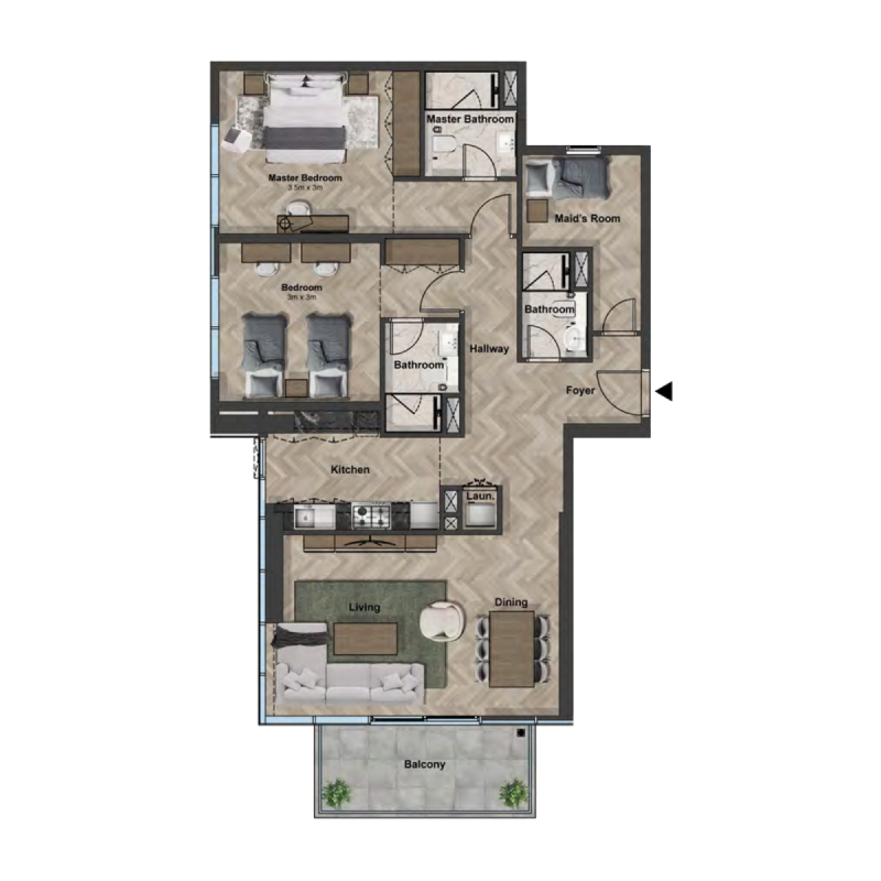 Apartments plan