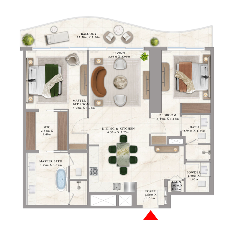 Apartments plan
