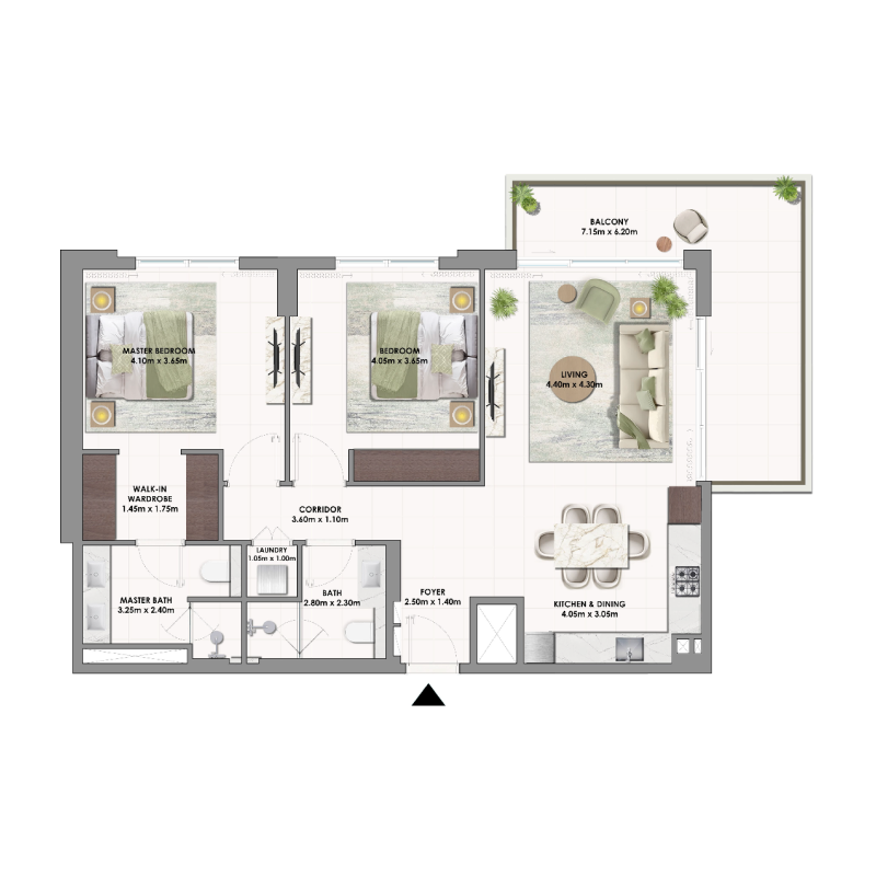 Apartments plan