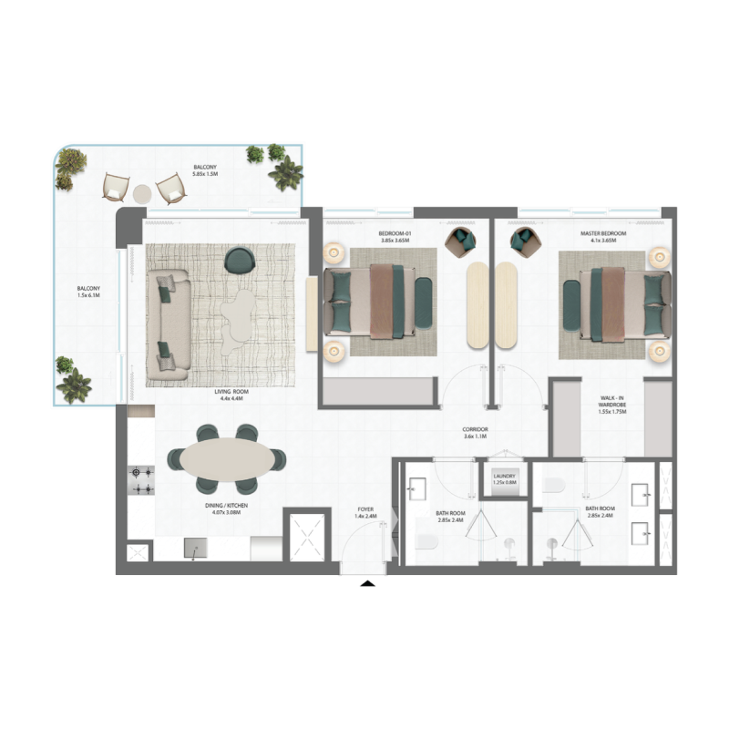 Apartments plan